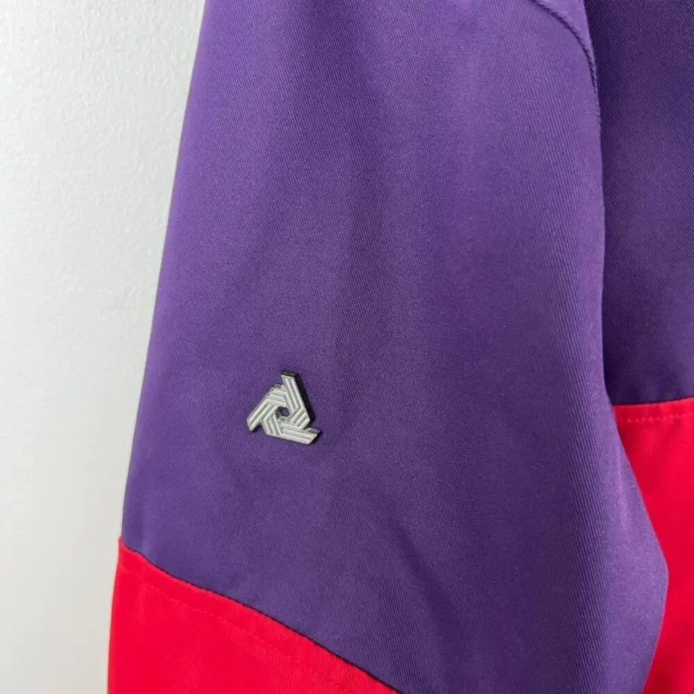 Vintage Mens' 90s Retro Aperture Waterproof Color Block Jacket Size L